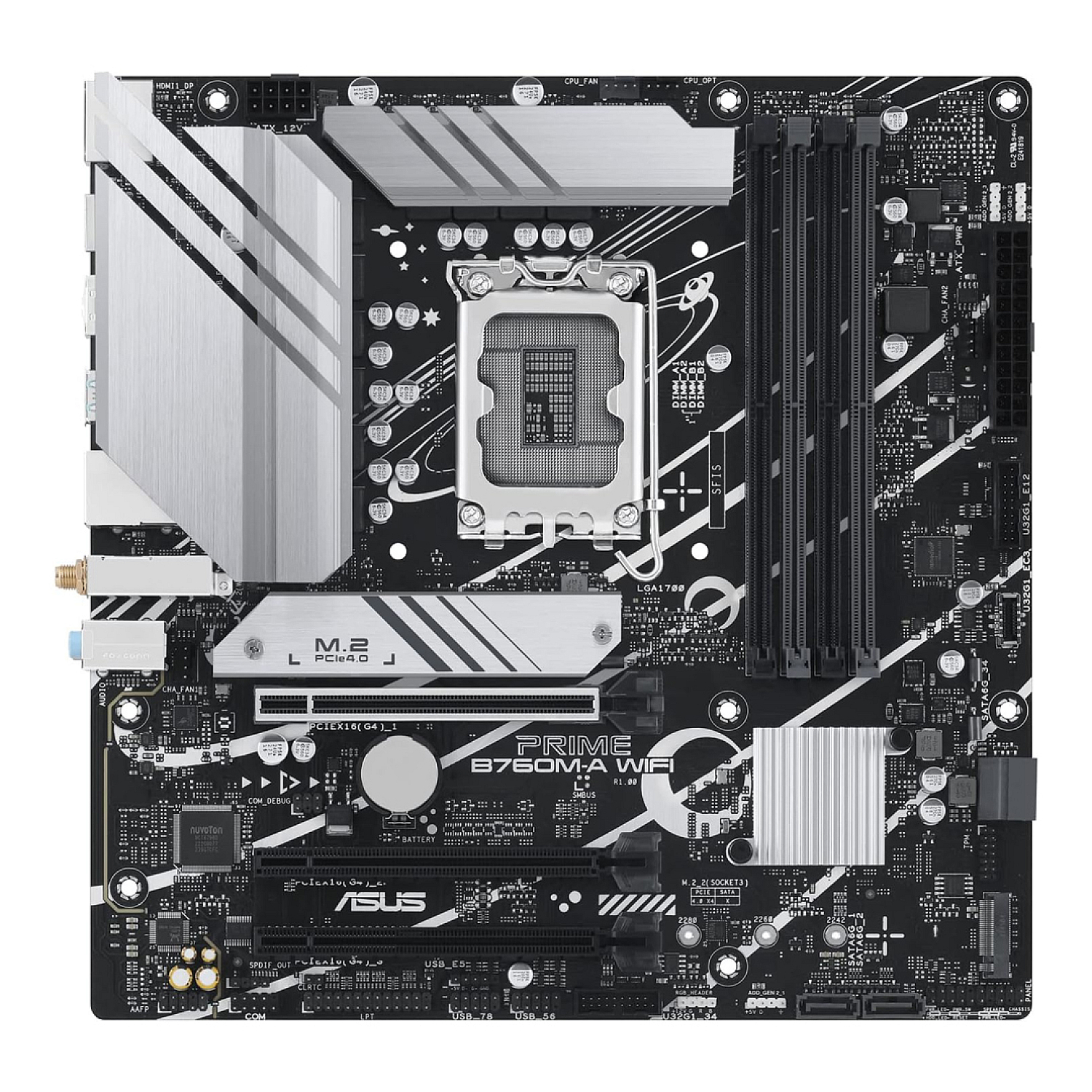 Ana plata MB ASUS PRIME B760M-A WIFI Ana plata MB ASUS PRIME B760M-A WIFI