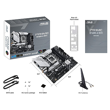 Ana plata MB ASUS PRIME B760M-A WIFI Ana plata MB ASUS PRIME B760M-A WIFI