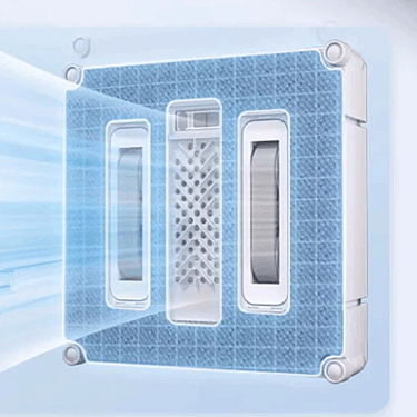 Robot pəncərə silən Window Cleaning Robot Hutt W9 Robot pəncərə silən Window Cleaning Robot Hutt W9