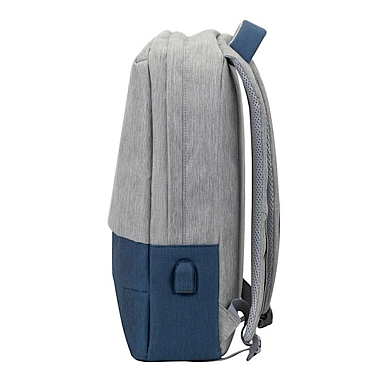 Çanta Rivacase 7562 Grey/Dark Blue