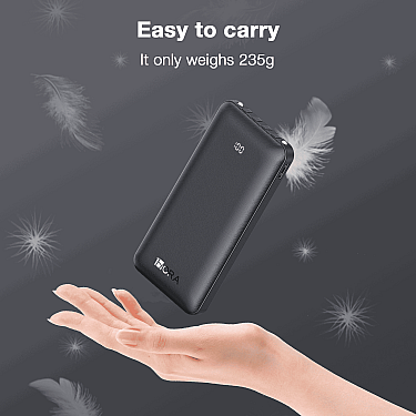 Power Bank 1HORA 10000mAh 10.5W GAR148 Black