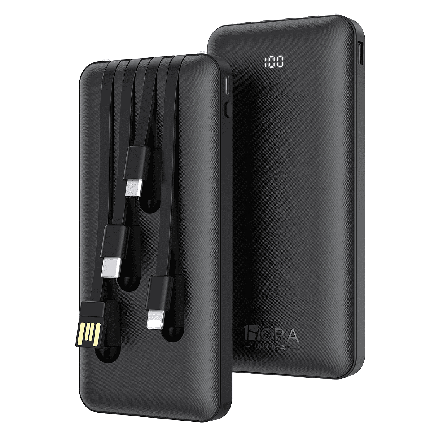 Power Bank 1HORA 10000mAh 10.5W GAR148 Black