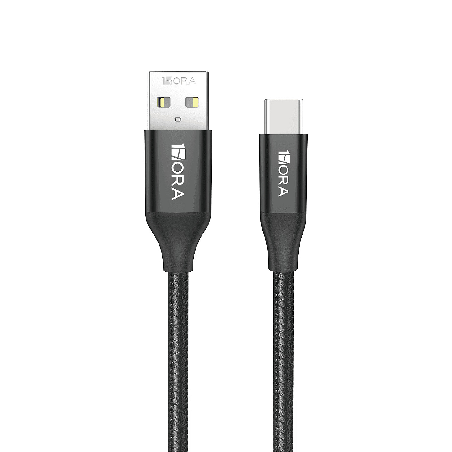 Kabel 1HORA USB to Type C 2.4A 1M CAB249 Black