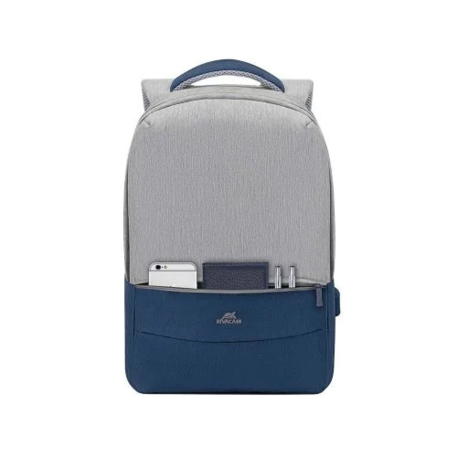 Çanta Rivacase 7562 Grey/Dark Blue