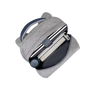 Çanta Rivacase 7562 Grey/Dark Blue