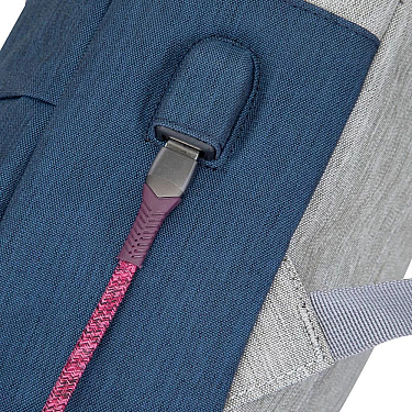 Çanta Rivacase 7562 Grey/Dark Blue