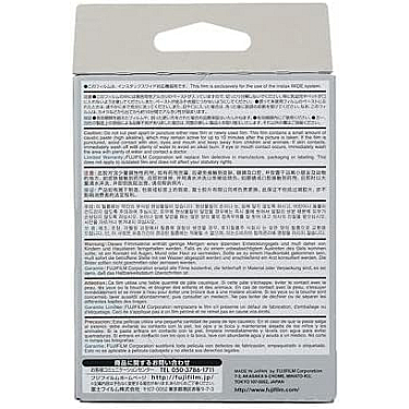 Photo Paper Instax Wide Monochrome 10 sheets