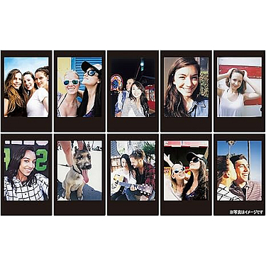 Photo Paper Instax Black Frame 10 sheets