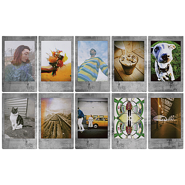 Photo Paper Instax Mini Stone Gray 10 sheets