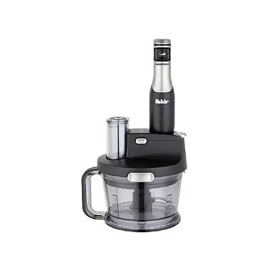 Blender Fakir Speed Multi Blender Set Black & Silver