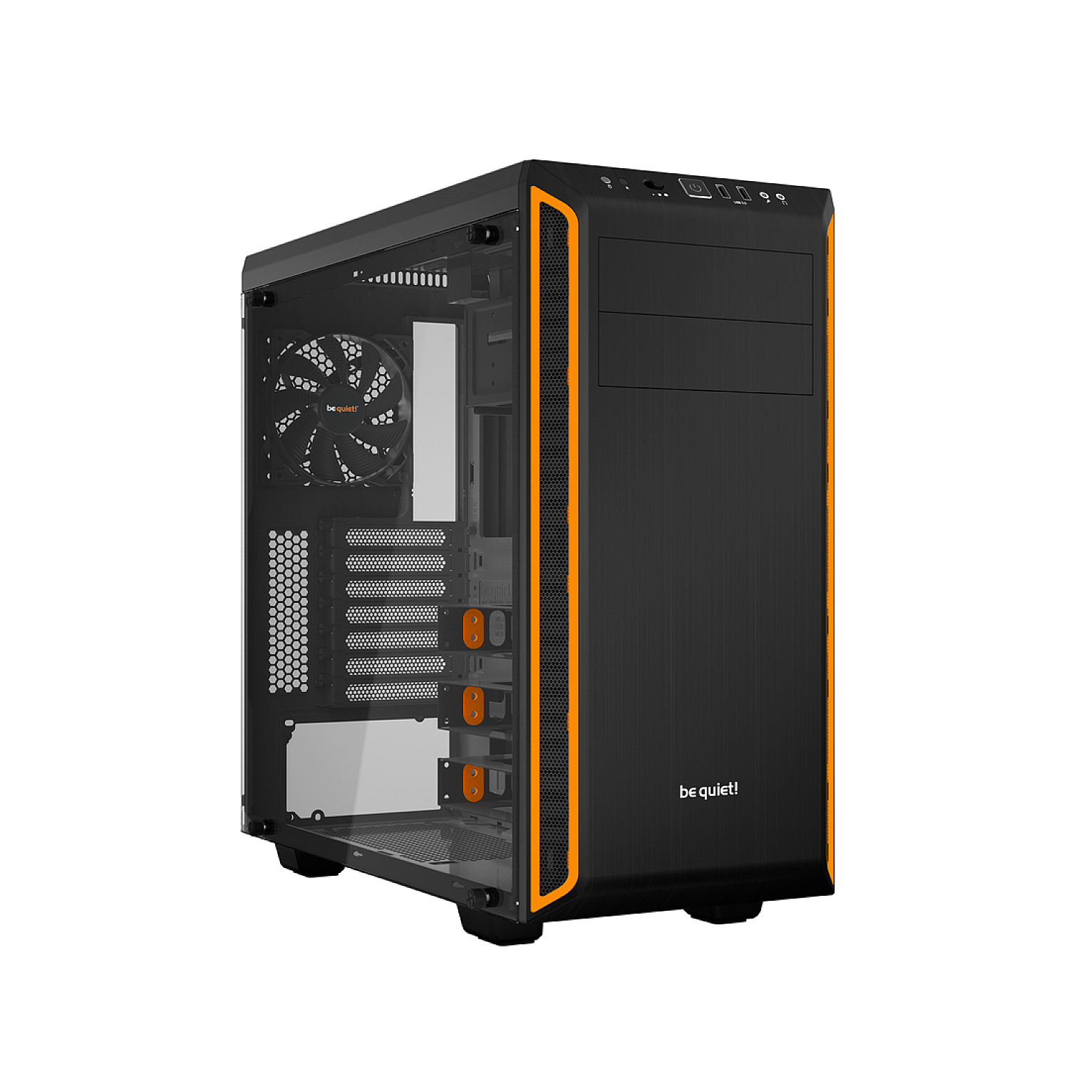 Kompüter korpusu Be quiet! Pure Base 600 Window ATX w/o PSU Orange (BGW20) Kompüter korpusu Be quiet! Pure Base 600 Window ATX w/o PSU Orange (BGW20)