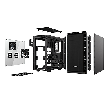 Kompüter korpusu Be quiet! Pure Base 500FX ATX w/o PSU Black (BGW43)