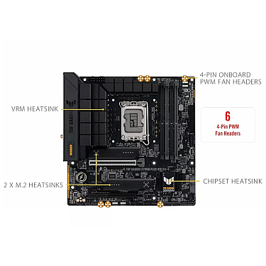 MB ASUS TUF GAMING B760M-PLUS WIFI D4 (90MB1DG0-M0EAY0) MB ASUS TUF GAMING B760M-PLUS WIFI D4 (90MB1DG0-M0EAY0)