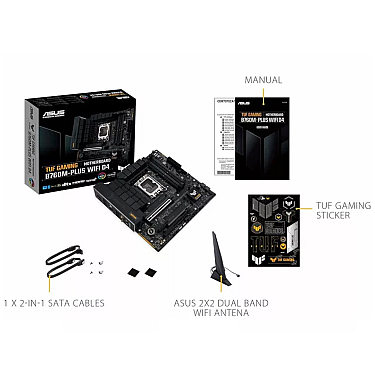 MB ASUS TUF GAMING B760M-PLUS WIFI D4 (90MB1DG0-M0EAY0) MB ASUS TUF GAMING B760M-PLUS WIFI D4 (90MB1DG0-M0EAY0)