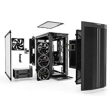 Kompüter korpusu Be quiet! Pure Base 500FX ATX w/o PSU Black (BGW43) Kompüter korpusu Be quiet! Pure Base 500FX ATX w/o PSU Black (BGW43)