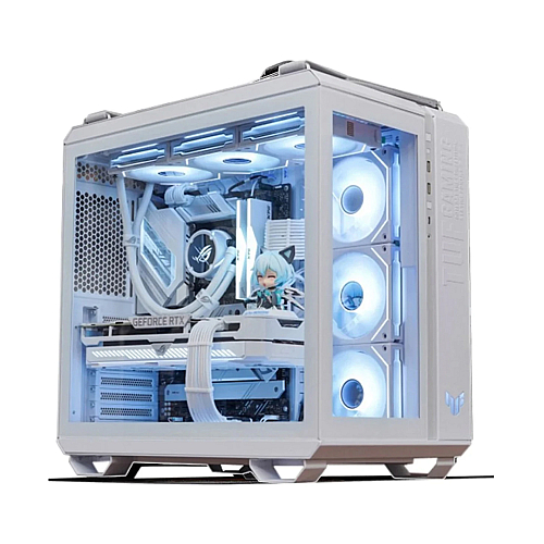Kompüter korpusu Asus TUF Gaming GT502 Plus TG ARGB ATX w/o PSU White