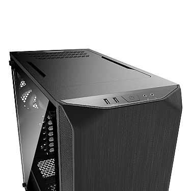 Kompüter korpusu Be quiet! Pure Base 500 Window ATX w/o PSU Black (BGW34)