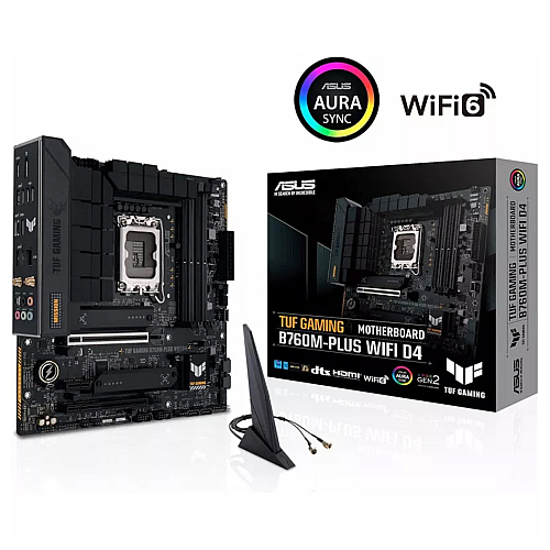 MB ASUS TUF GAMING B760M-PLUS WIFI D4 (90MB1DG0-M0EAY0)