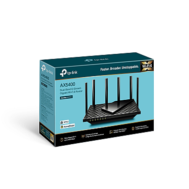 TP-Link - Archer AX73 (AX5400 Dual-Band Gigabit Wi-Fi 6 Router) TP-Link - Archer AX73 (AX5400 Dual-Band Gigabit Wi-Fi 6 Router)