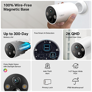 Təhlükəsizlik Kamerası TP-Link - TAPO C425