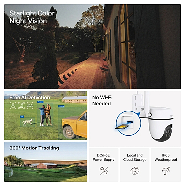 Təhlükəsizlik Kamerası TP-Link - TAPO C501GW