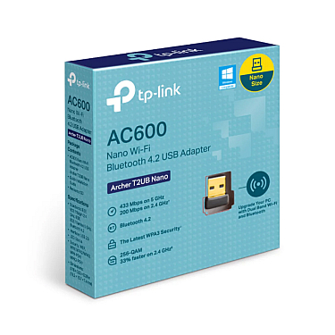 Nano Wireless USB Adapter TP-Link T2UB Nano AC600