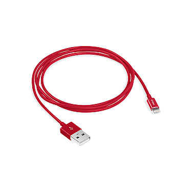 Kabel TTEC Lightning USB Charge, Data Cable, RED (2DK7508K)