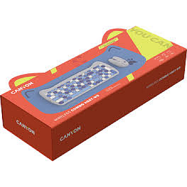 Klaviatura Canyon HSET-W6 Blue (CNS-HSETW6BL)