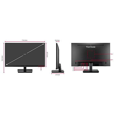 Monitor Viewsonic LCD (VA3209-2K-MHD) Monitor Viewsonic LCD (VA3209-2K-MHD)