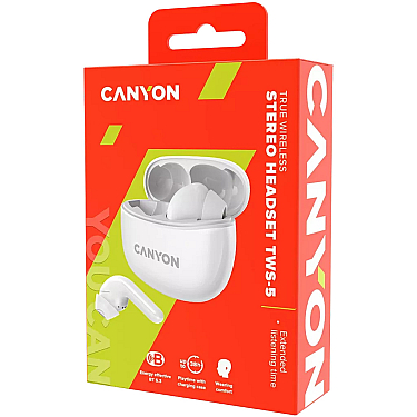 Qulaqlıq Canyon TWS-5 White Qulaqlıq Canyon TWS-5 White