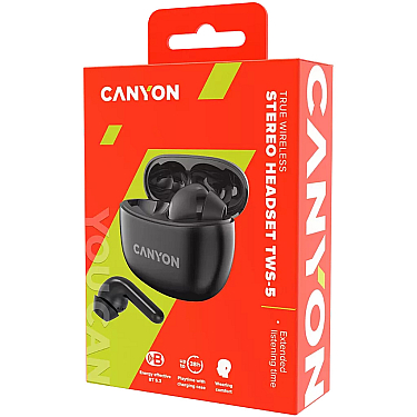 Qulaqlıq Canyon TWS-5 Black Qulaqlıq Canyon TWS-5 Black