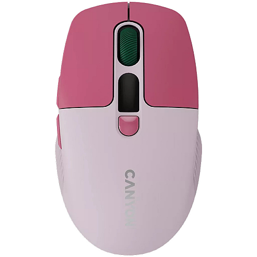 Mouse Canyon MW-26 LCD Silent Dual Mode Wireless Pink