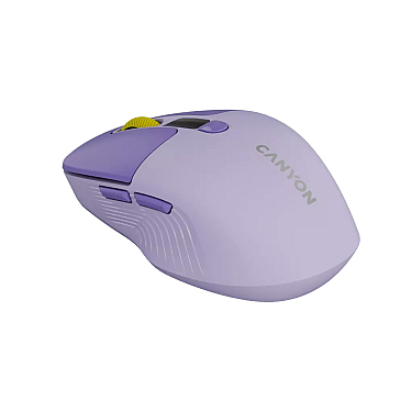 Mouse Canyon MW-26 LCD Silent Dual Mode Wireless Violet