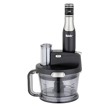 Blender Fakir Speed Quadro Blender Set Black Silver