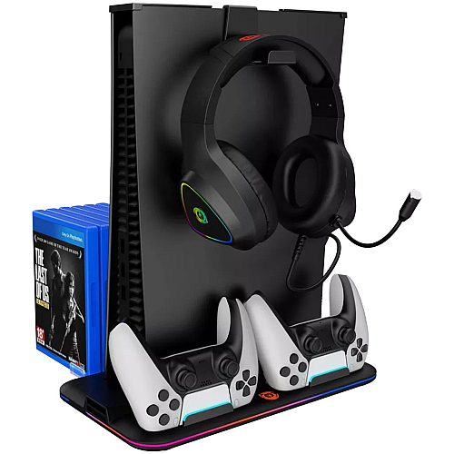 Canyon cooling stand CS-51 RGB PS5 Slim/DE Charge Black