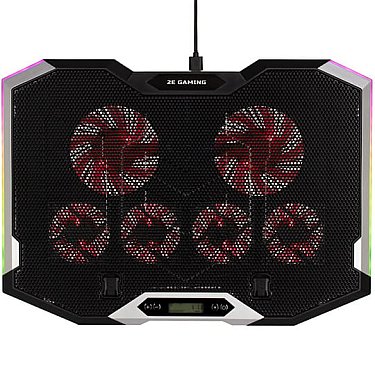 Notbuk aksesuarları 2E Gaming Cooling Pad 2E-CPG-004 Black