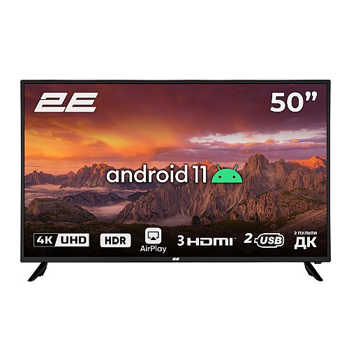 Televizor 2E 50A06K 4K UHD SMART