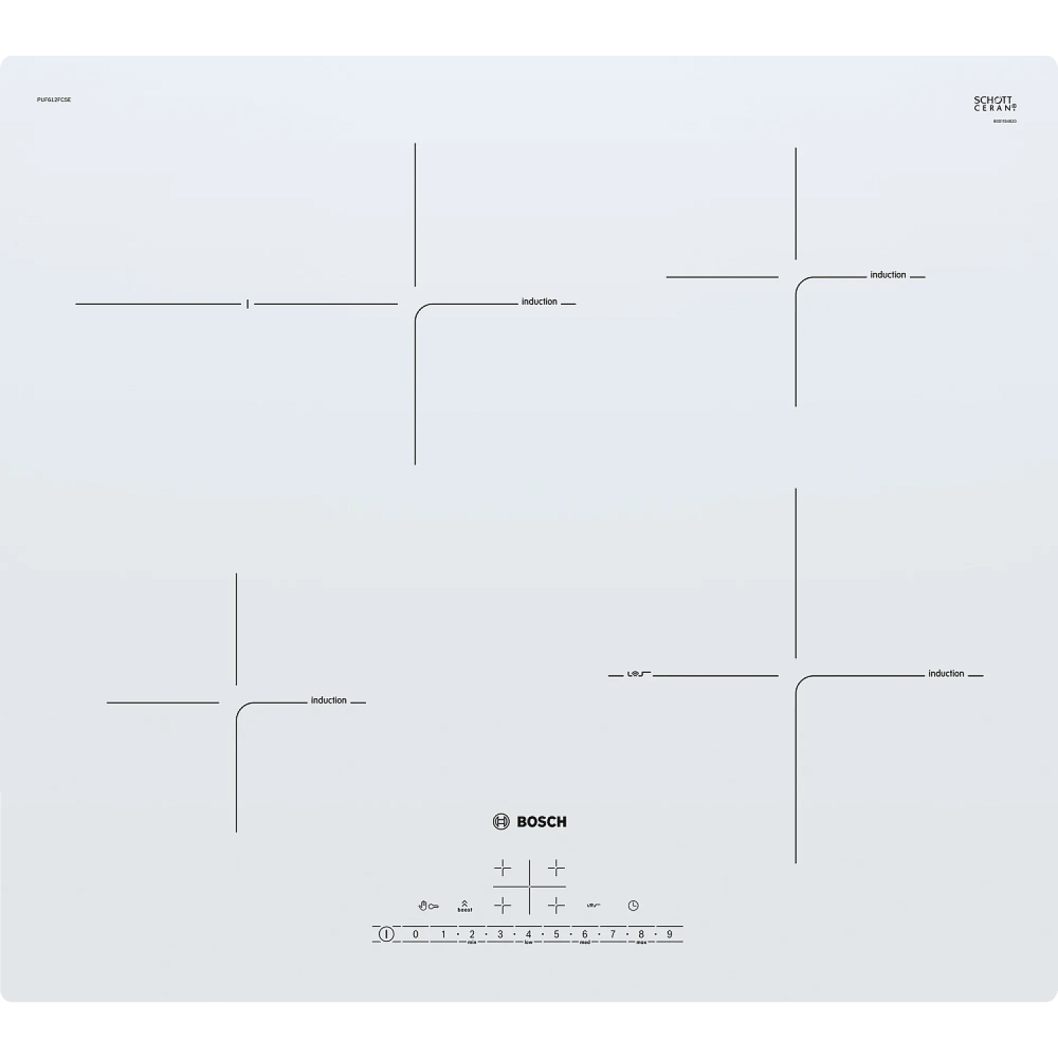 Plitə Bosch PUF612FC5E