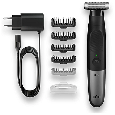 Trimmer Braun XT5100 Black Silver