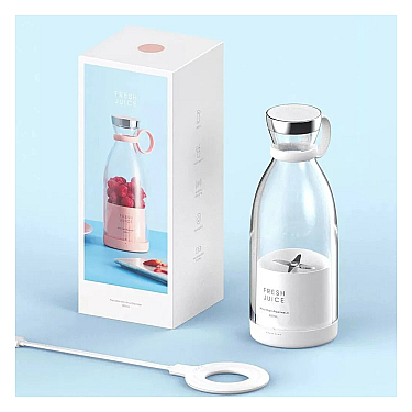 Blender FRESH JUICER PORTABLE 350ML White Blender FRESH JUICER PORTABLE 350ML White