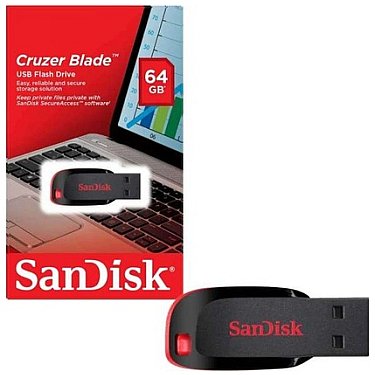 Yaddaş kartı Flash cart 64GB SANDISK SDCZ50-064G-B35