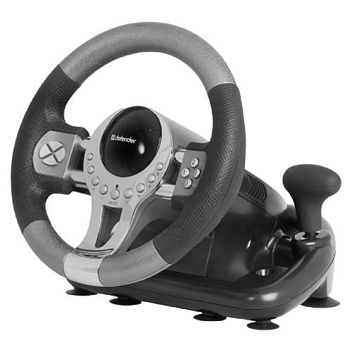 Oyun sükanı Gaming wheel Defender FORSAGE GTR USB, (64367)