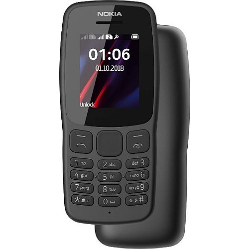 Mobil telefon Nokia 106 Dual Sim Grey