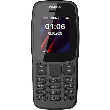 Mobil telefon Nokia 106 Dual Sim Grey