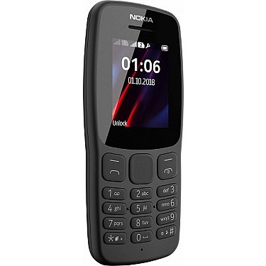 Mobil telefon Nokia 106 Dual Sim Grey