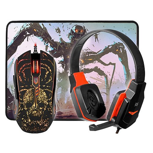 Mouse Nemesida MHP128 Gaming combo (52128)