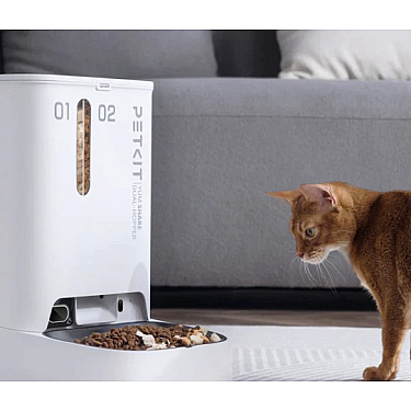 Petkit Yumshare Dual Hopper with Camera Smart Pet Feeder