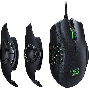 Mouse Razer Gaming Naga Trinity USB RGB Black