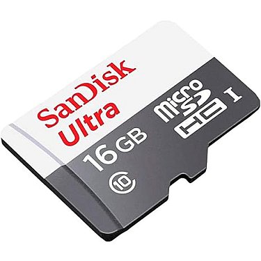 Yaddaş kartı MICRO 16GB SANDISK ULTRA 80MB/S SDSQUNS-O16G-GN3MN