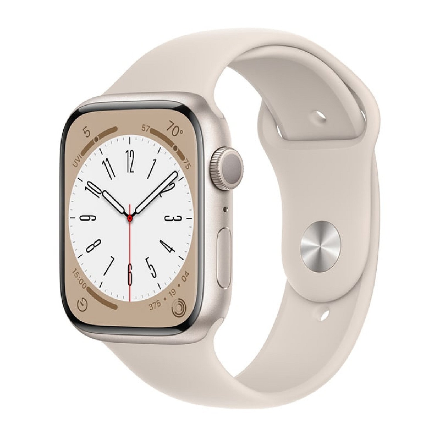 Smart saat Apple Watch Series 8 45mm Starlight Aluminum Case